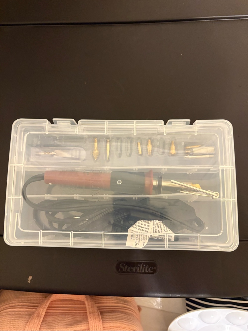 Universal Wood Burning Kit with Red Handle